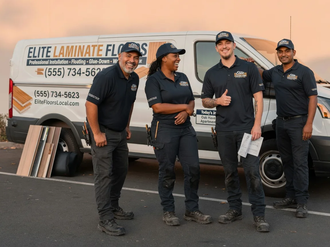 Laminate flooring installation company in Oxly, MO
